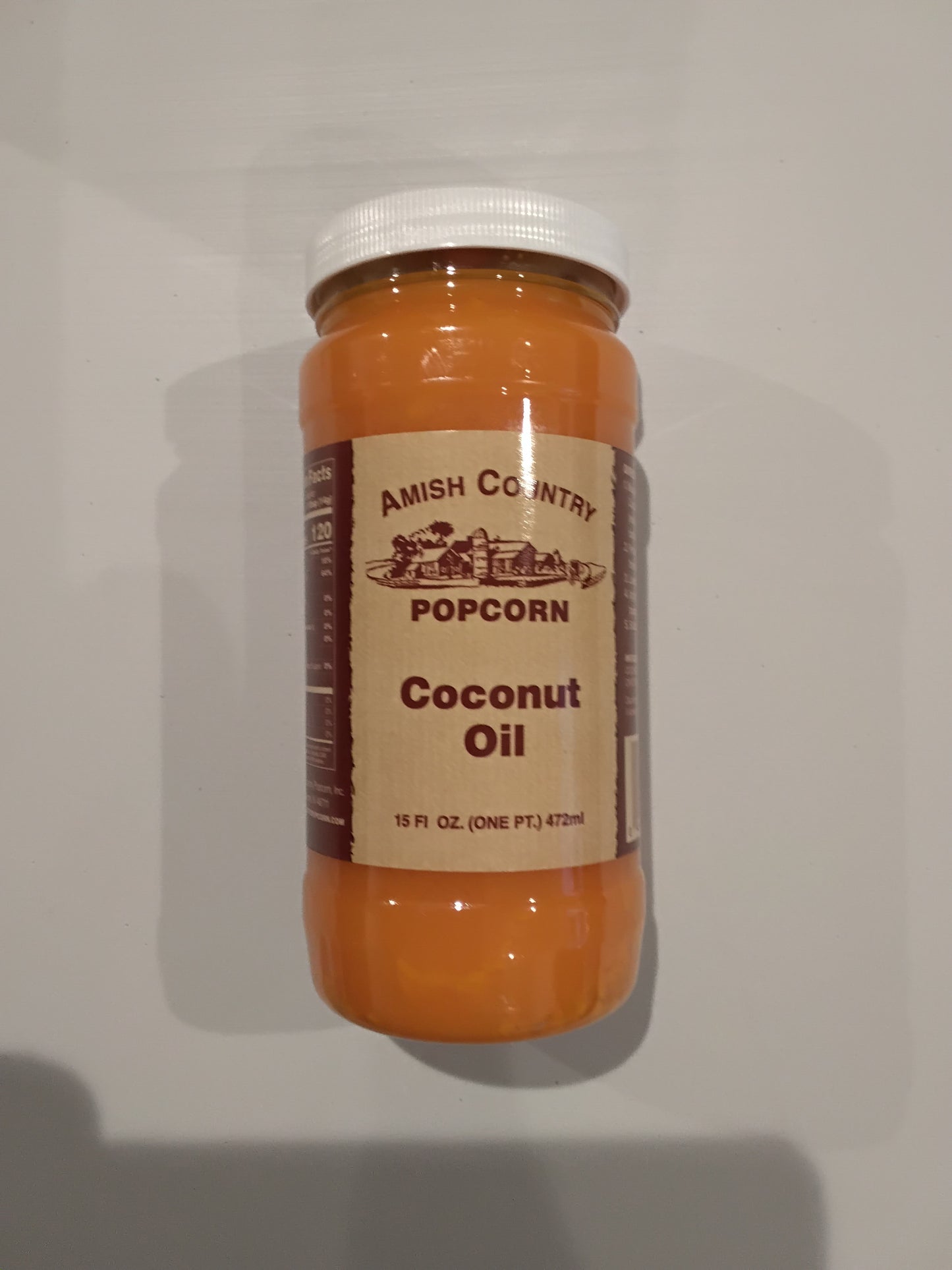 Amish Popcorn - 15 oz. Coconut Oil