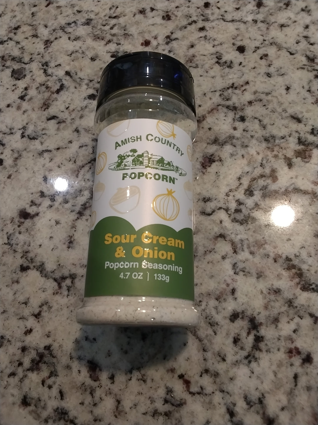 Amish Country White Cheddar Popcorn Seasoning 3.8oz