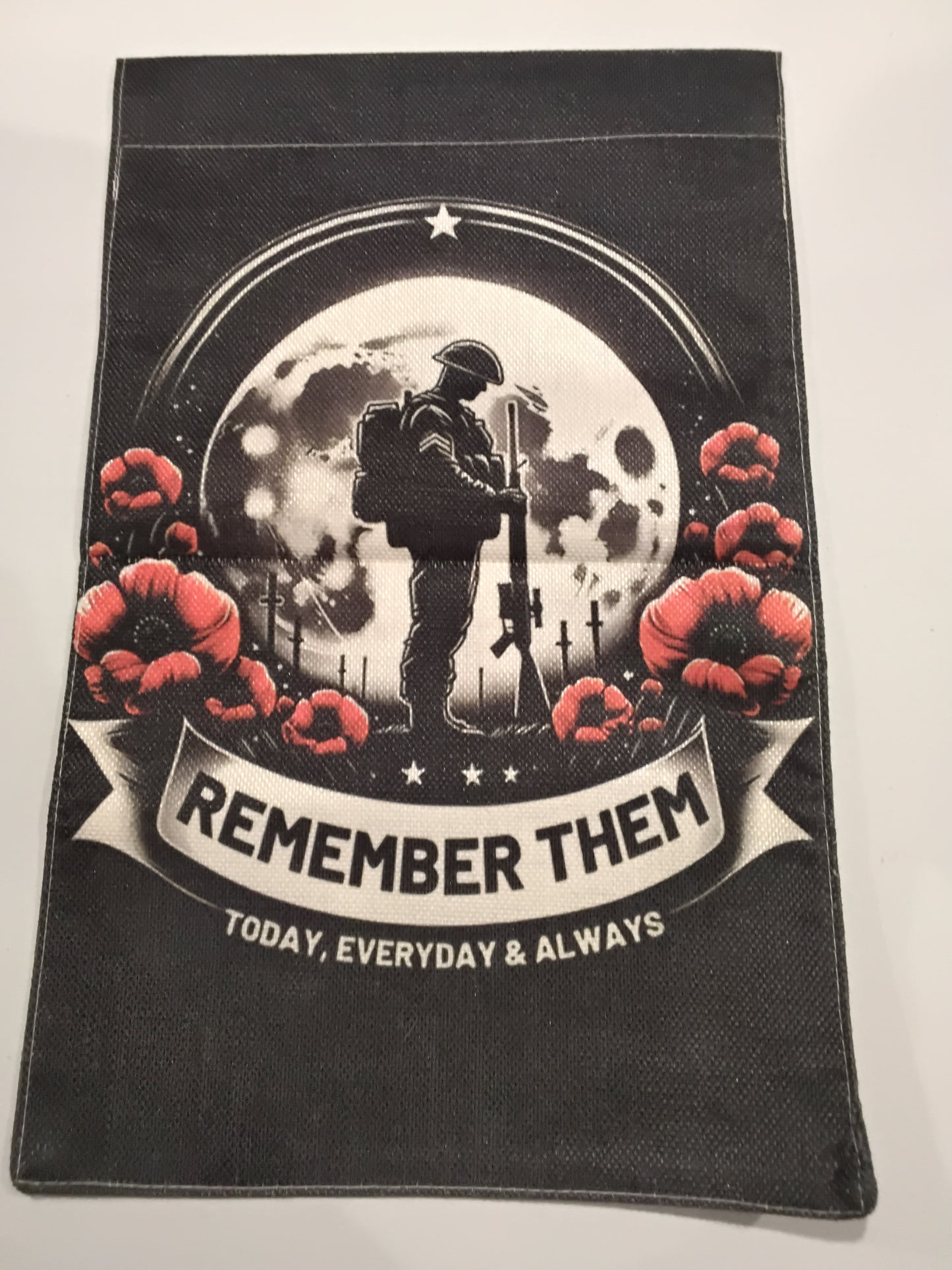 Garden Flag - Memorial Day, Veterans Day - Remember Them