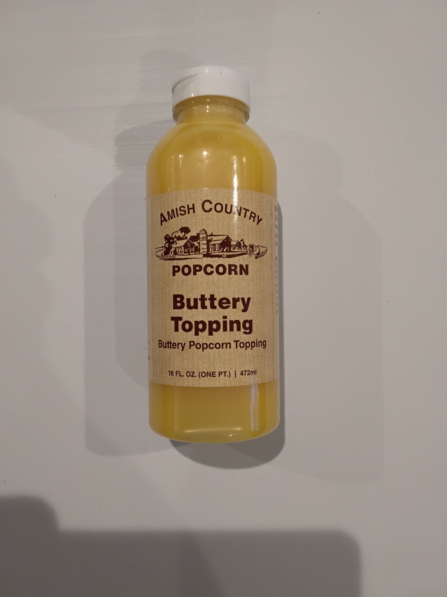 Amish Popcorn - Buttery Topping Bottle  16 oz