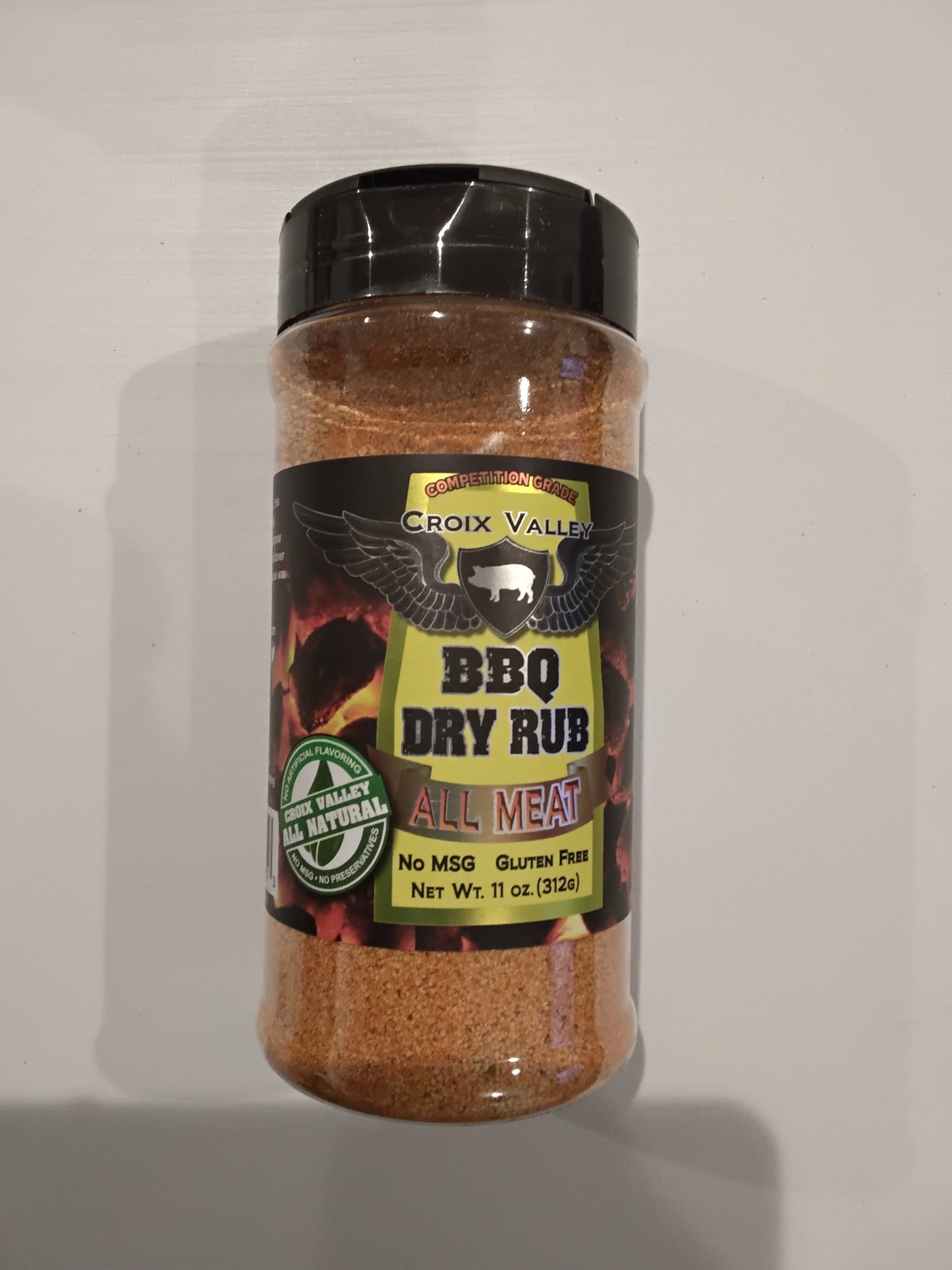 Croix Valley Dry Rub - 11 oz GF Gluten Free, MSG Free