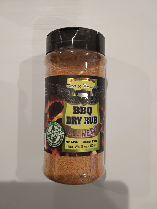 Croix Valley Dry Rub - 11 oz GF Gluten Free, MSG Free