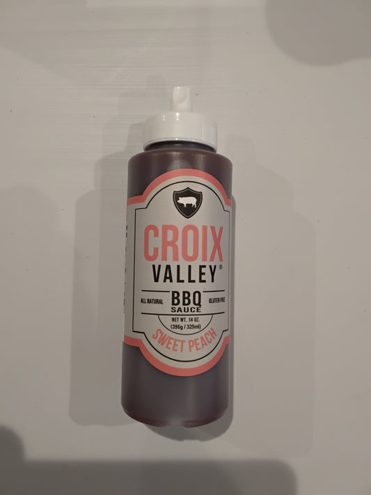 Croix Valley BBQ Sauce - 13.5 oz - Sweet Peach