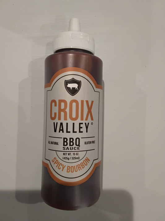 Croix Valley BBQ Sauce - 13.5 oz - Spicy Bourbon
