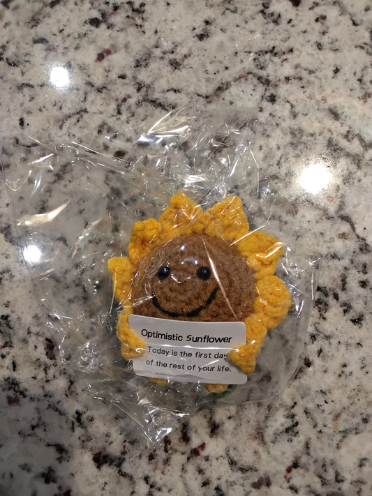 Optimistic Sunflower - Crochet