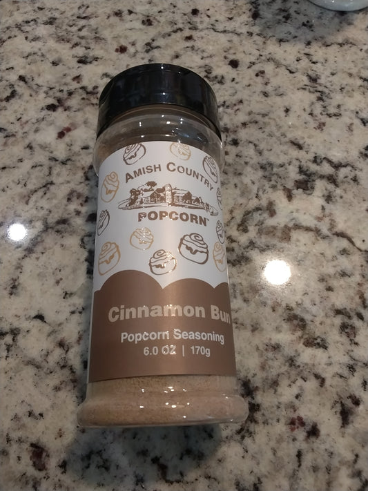 Amish Country Cinnamon Bun Popcorn Seasoning 6 oz