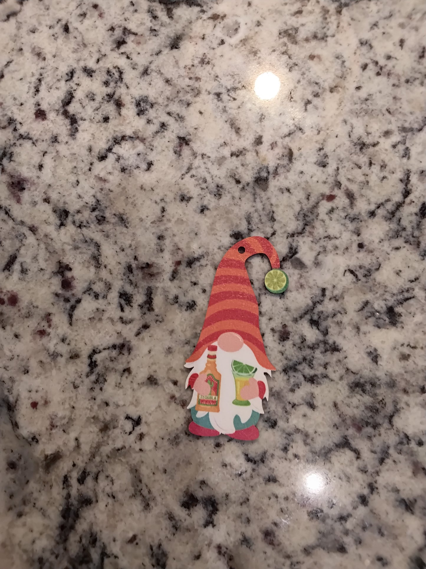 Ornament - Fiesta Gnome w/ Tequilla & Margarita