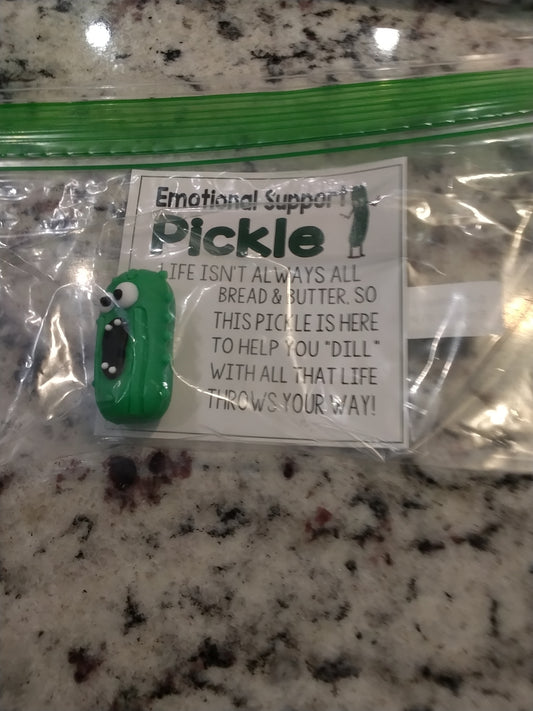 Pocket Emotional Support Pickle