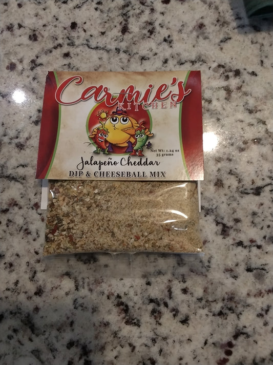 Carmie's Kitchen Jalapeno Cheddar Dip Mix