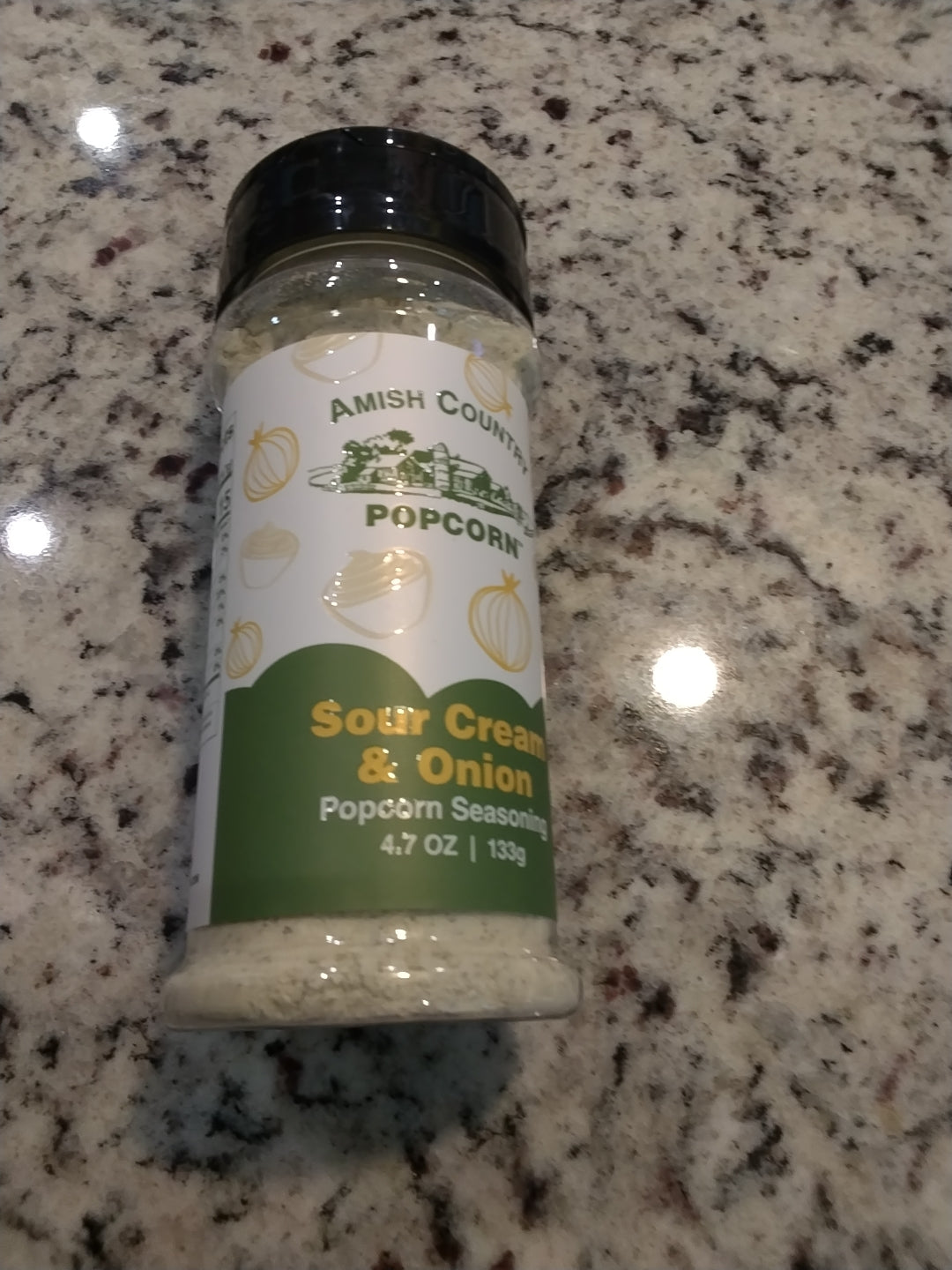 Amish Country Sour Cream & Onion Popcorn Seasoning 5.5oz