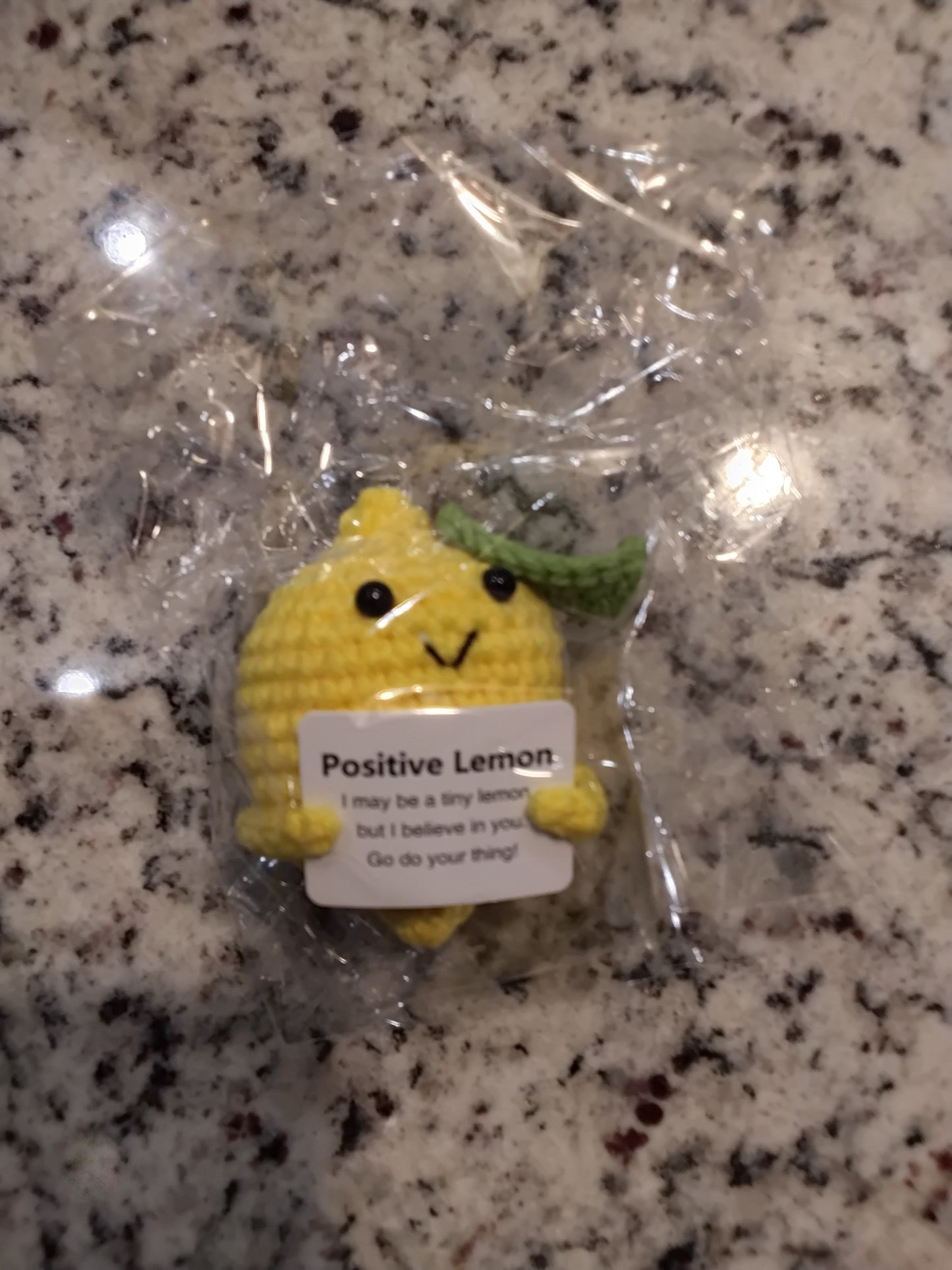 Positive Fruit - Lemon Crochet