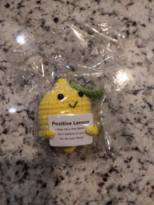 Positive Fruit - Lemon Crochet