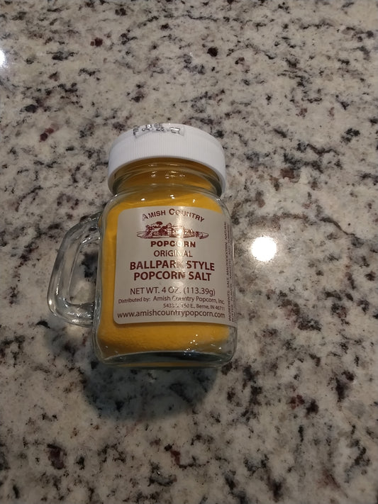 Amish Country Ballpark Style Popcorn Salt