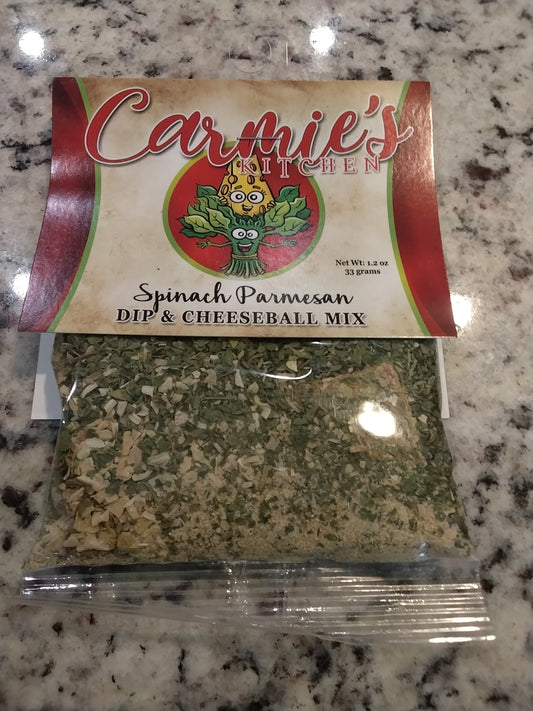 Carmie's Kitchen Spinach Parmesan