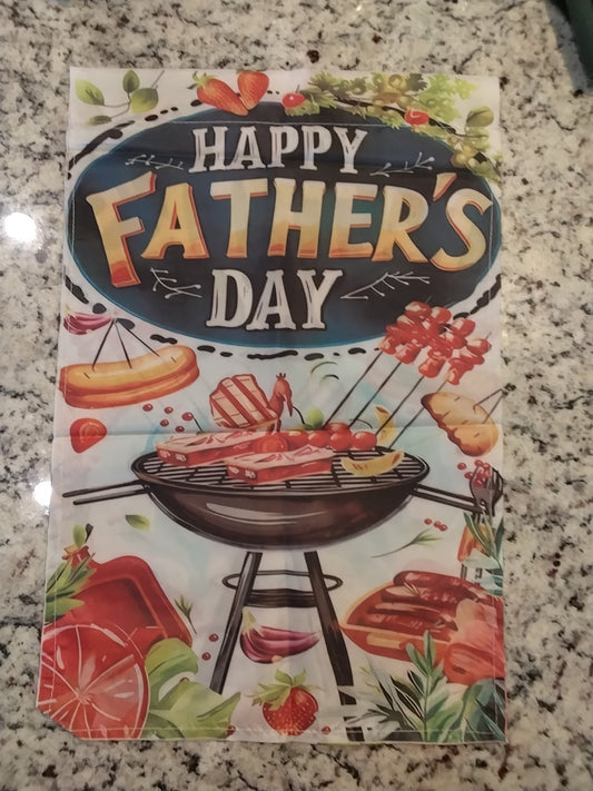 Father's Day Garden Flag