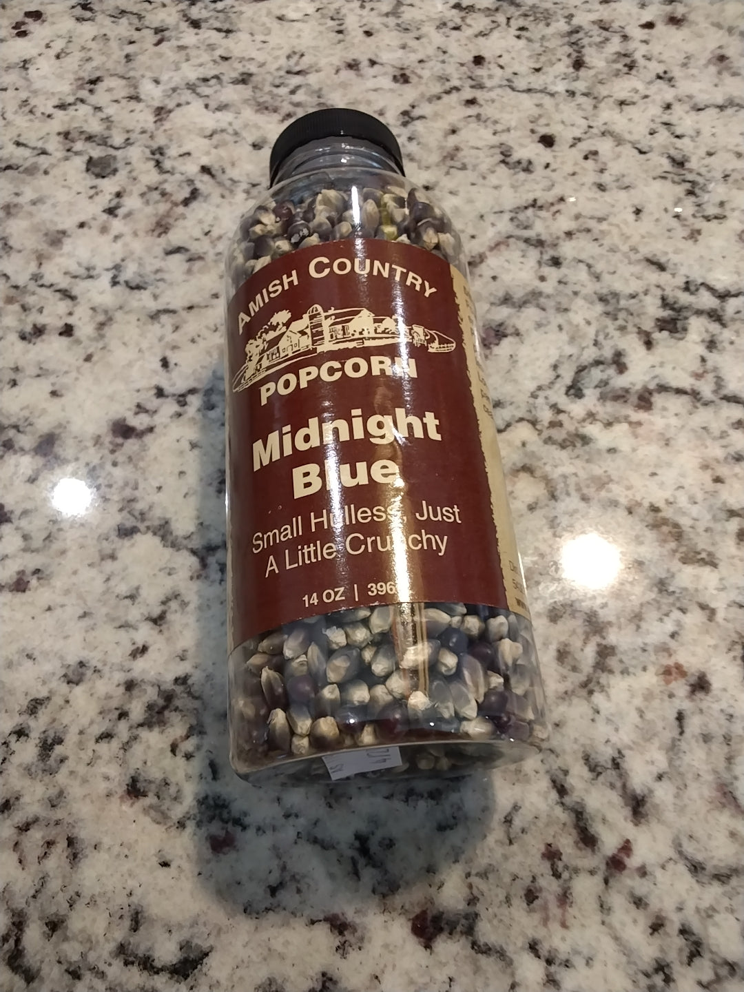 Amish Country Midnight Blue Popcorn 14oz Bottle