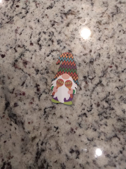 Ornament - Fiesta Gnome w/ Maraccas