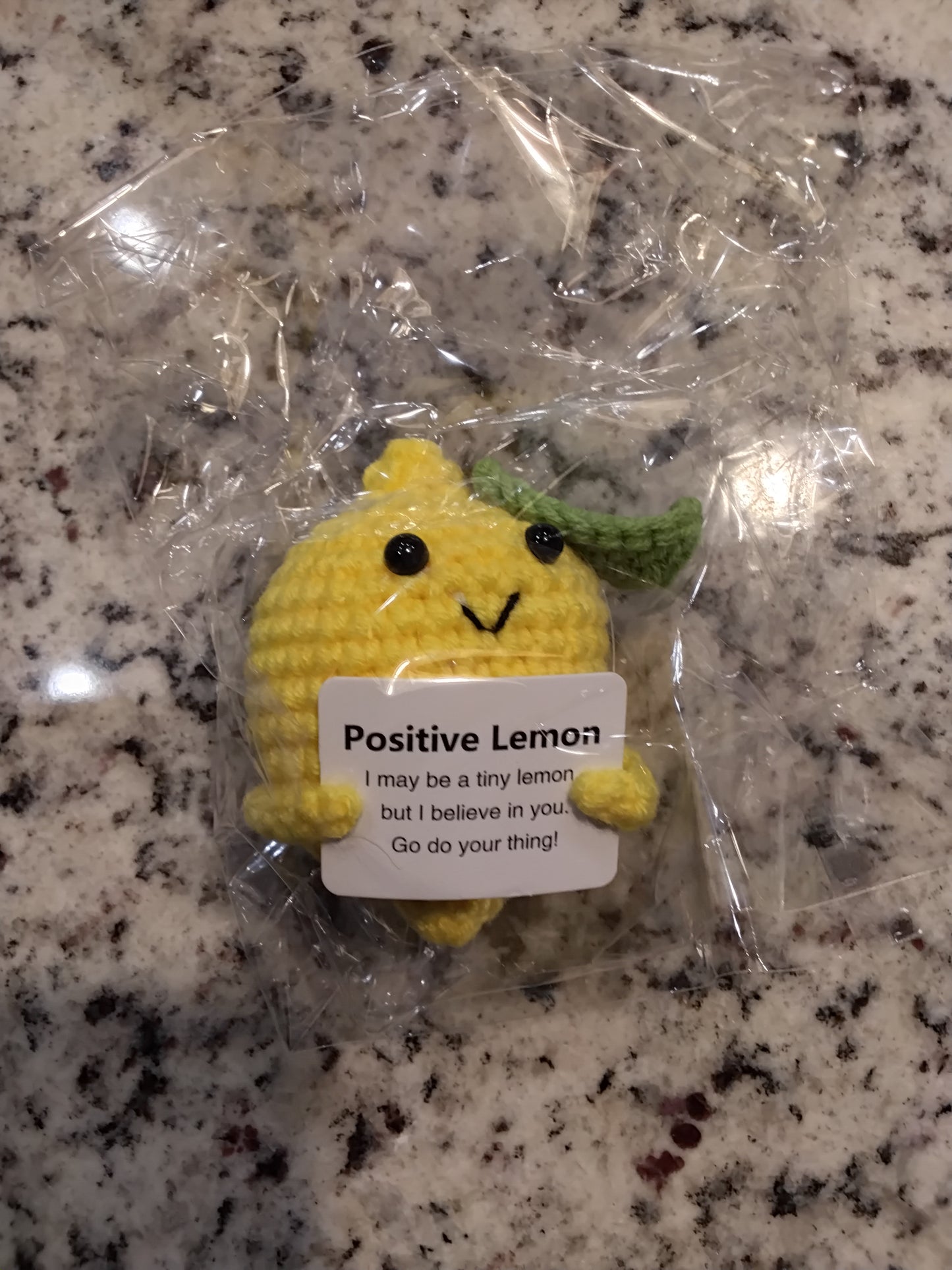 Positive Fruit - Lemon Crochet