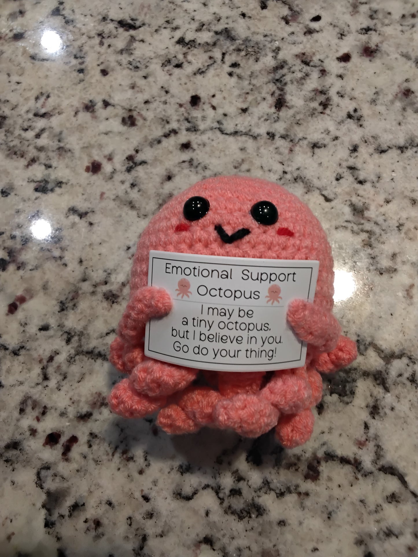 Emotional Support Octupus - Crochet