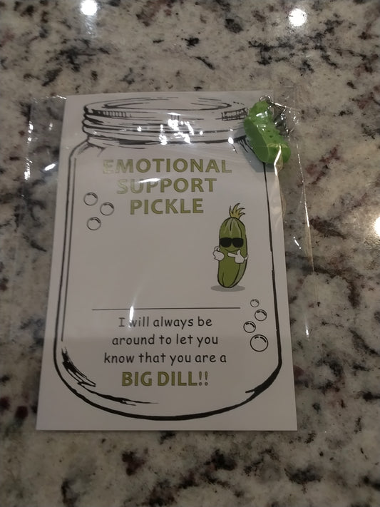 Emotional Support Pickle - Big Dill