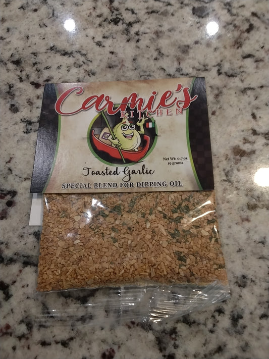 Carmie's Kitchen Toasted Garlic Dipping Oil Blend